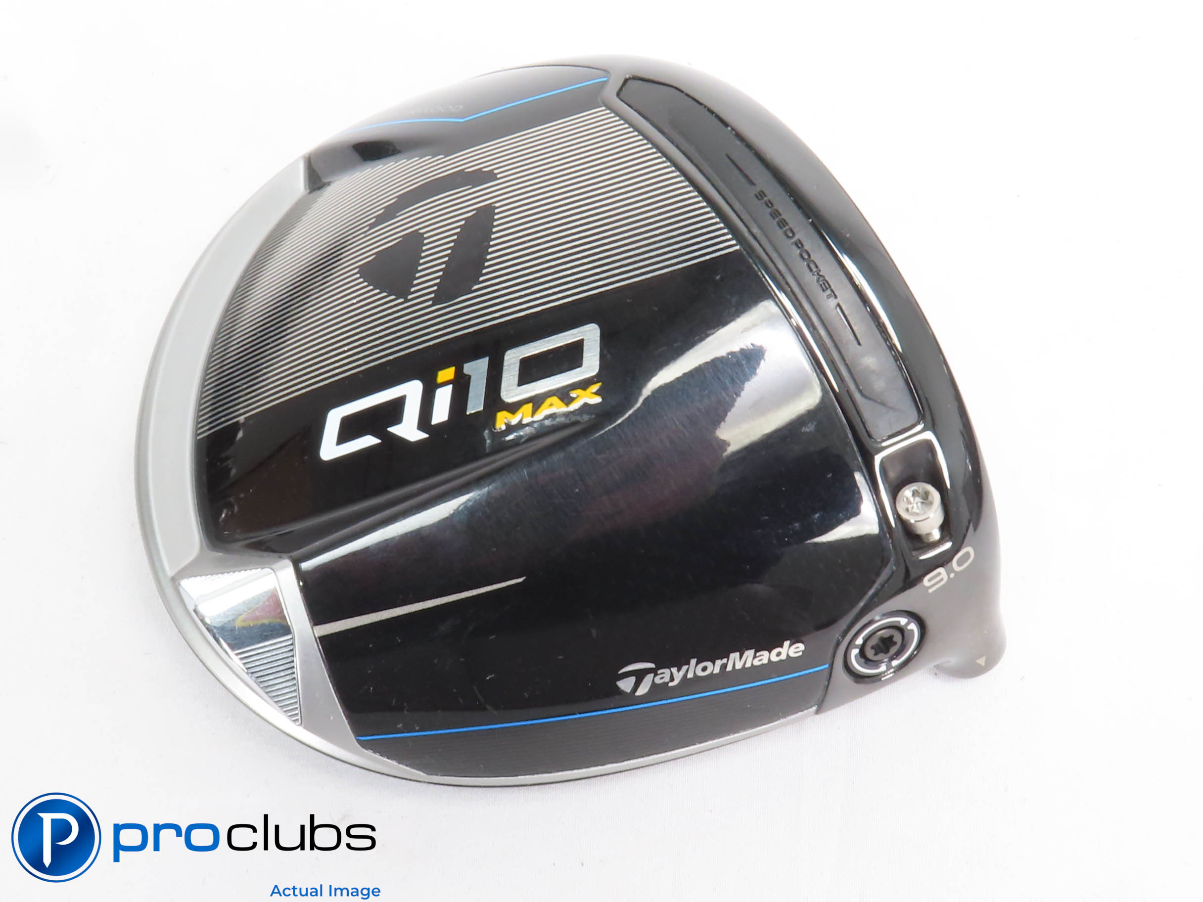 Nice TaylorMade Qi10 MAX 9* Driver HEAD ONLY 428623 | eBay